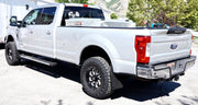 2019 Ford F350 Featuring Rokblokz Rally Style Mud Flaps driver rear corner