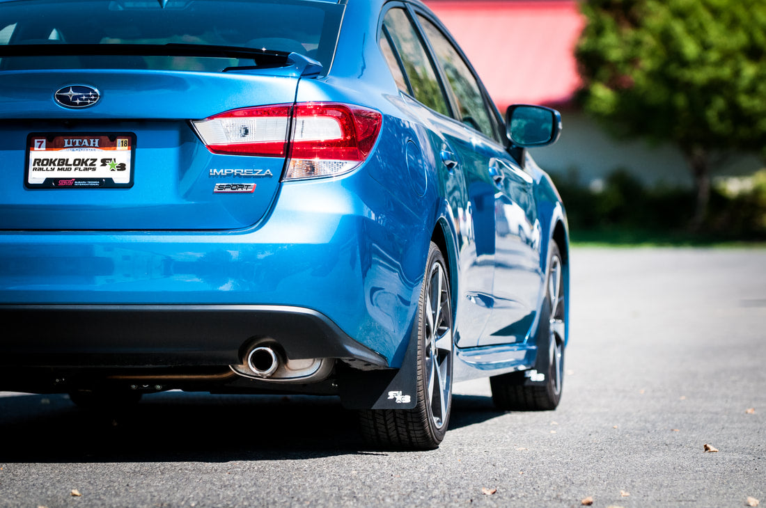 Subaru Impreza 4DR/5DR (GK/GT) 2017-2023 Rally Mud Flaps — RokBlokz