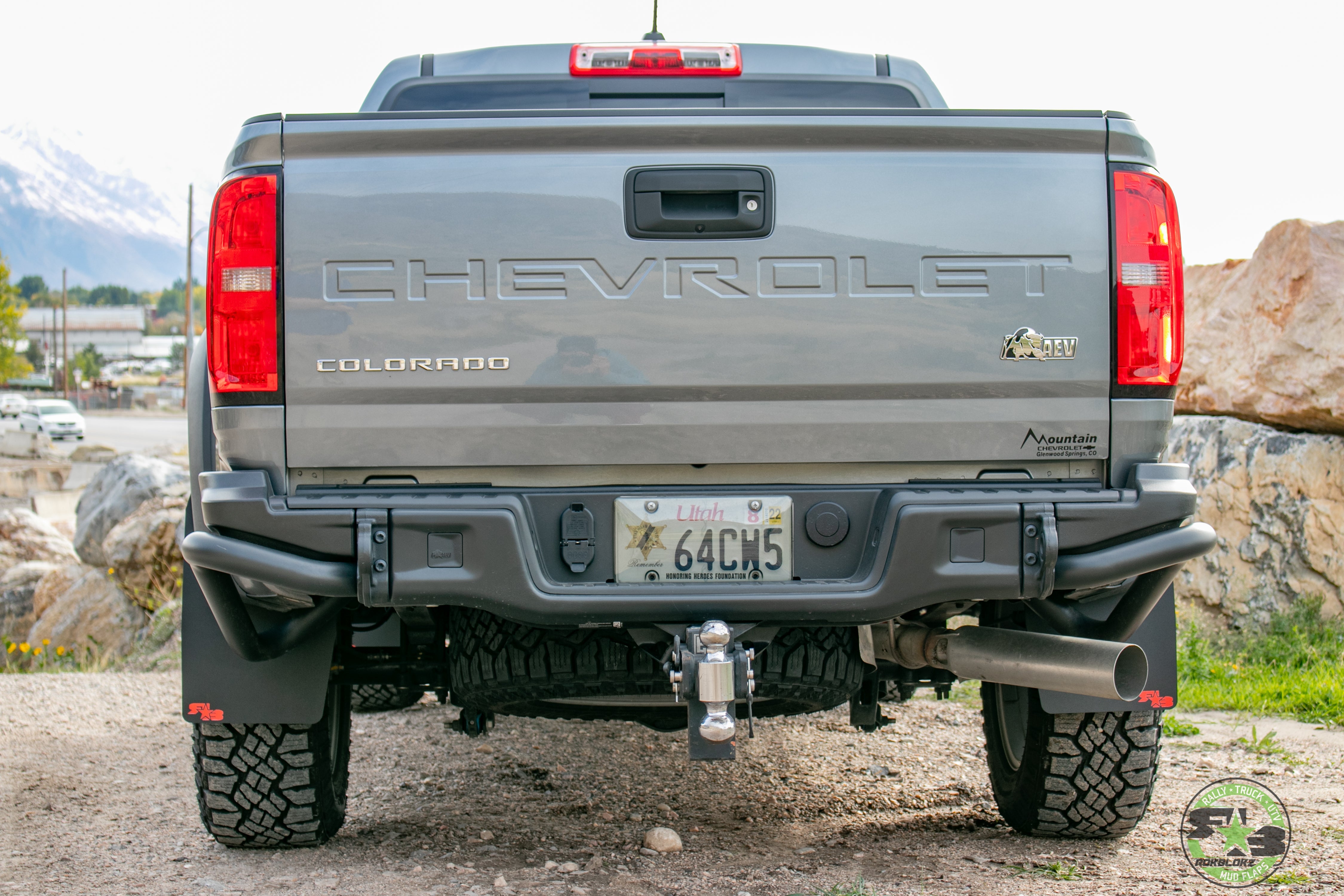 Chevrolet Colorado ZR2 2017-2022 Mud Flaps — RokBlokz
