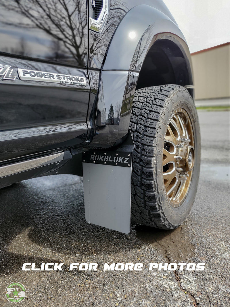 Ford F-450 SUPER DUTY DRW (Dually) 2017+ Mud Flaps - FRONT ONLY