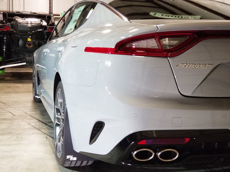 2018-2023 Kia Stinger Ft Rokblokz Rally Mud Flaps - Driver side