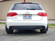 08-16 Audi A4 Wagon Featuring Rokblokz Rally Mud Flaps in Black - rear end