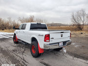 Ram 2500 Featuring XL Mud Flaps in Red