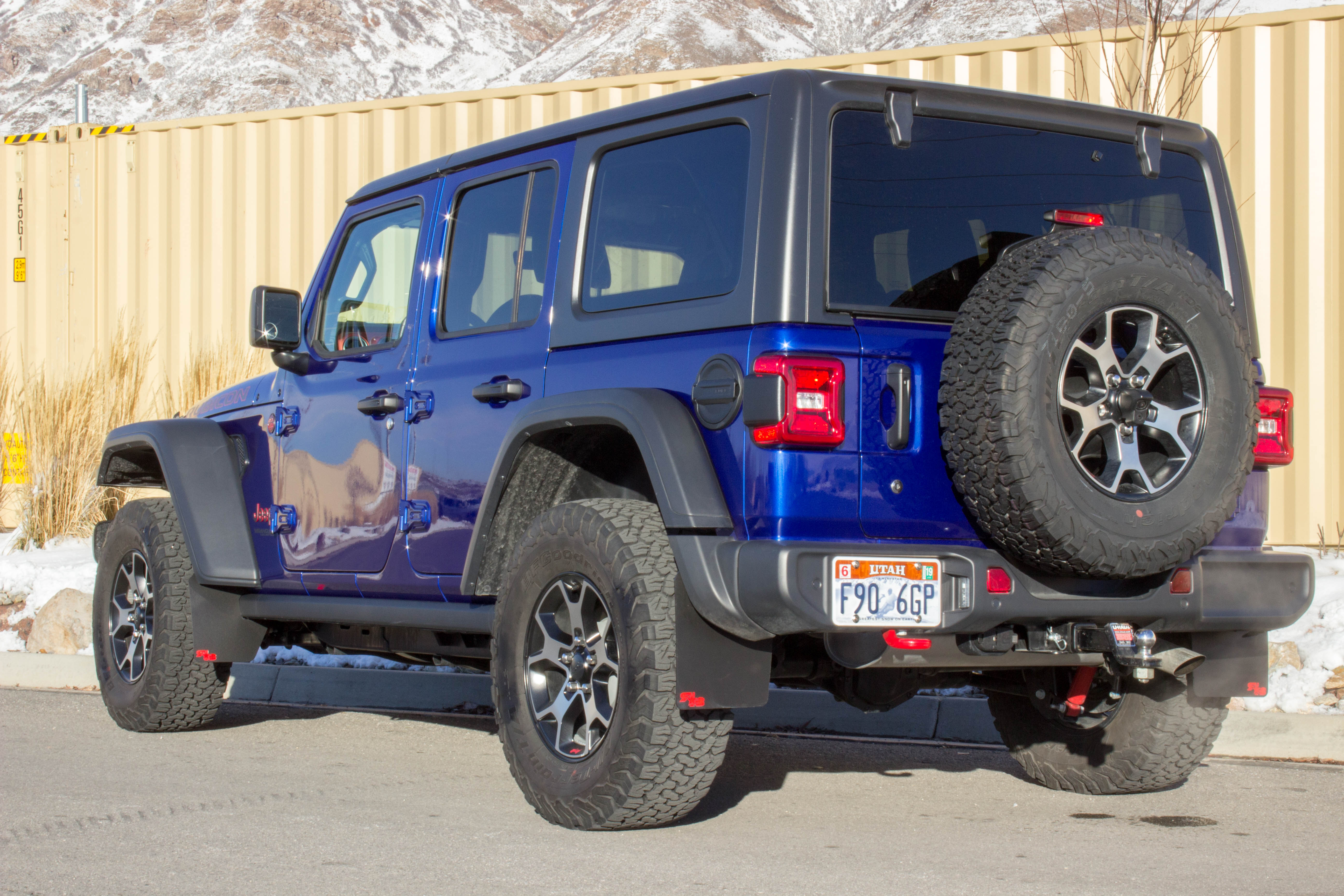 Jeep Wrangler (JL, JLU) 2018+ Quick Release Mud Flaps - Front