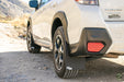 2018 Subaru Crosstrek FT. Rokblokz Mud flaps in Original