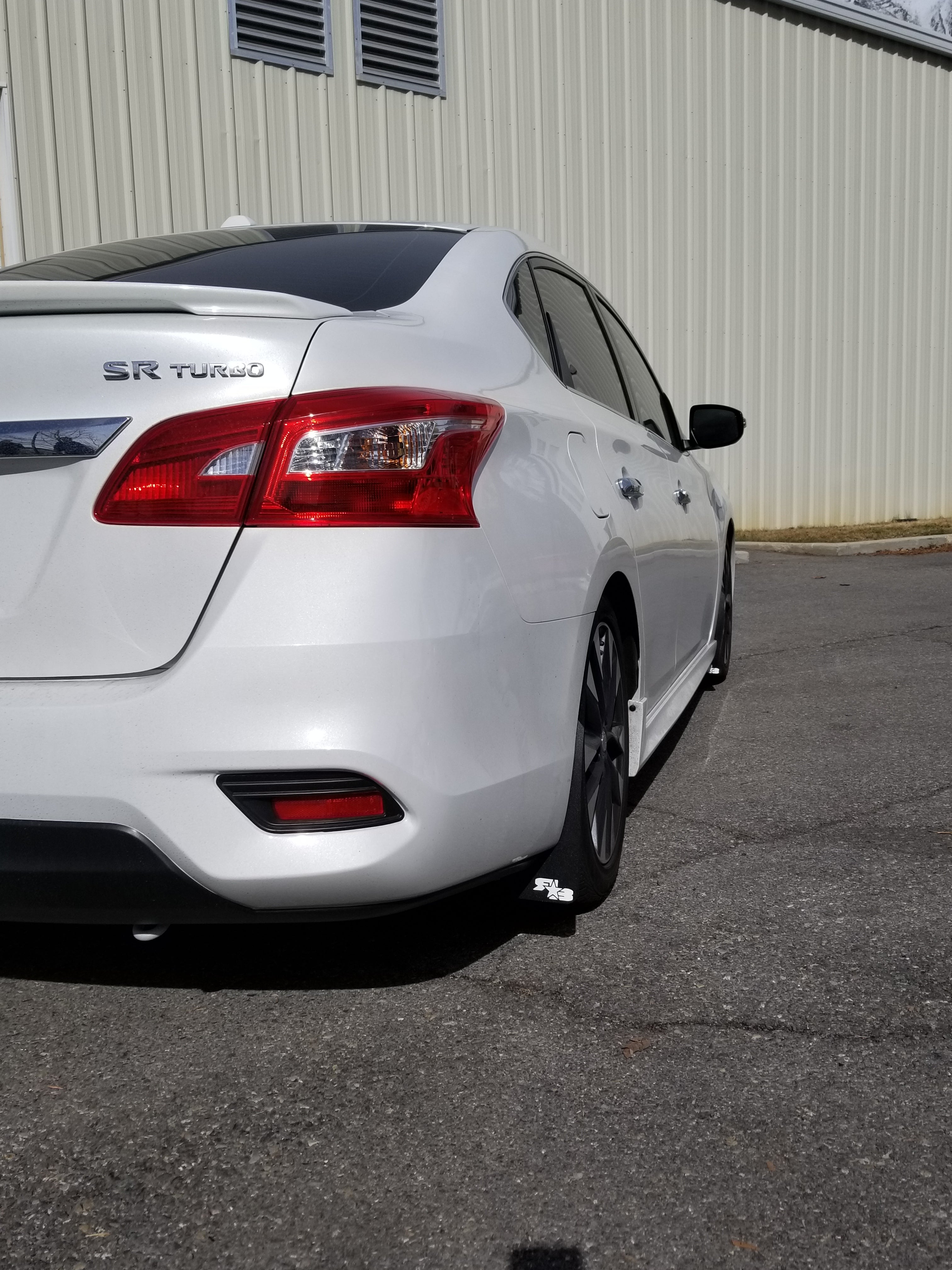 Nissan Sentra 2013-2019 Rally Mud Flaps — RokBlokz