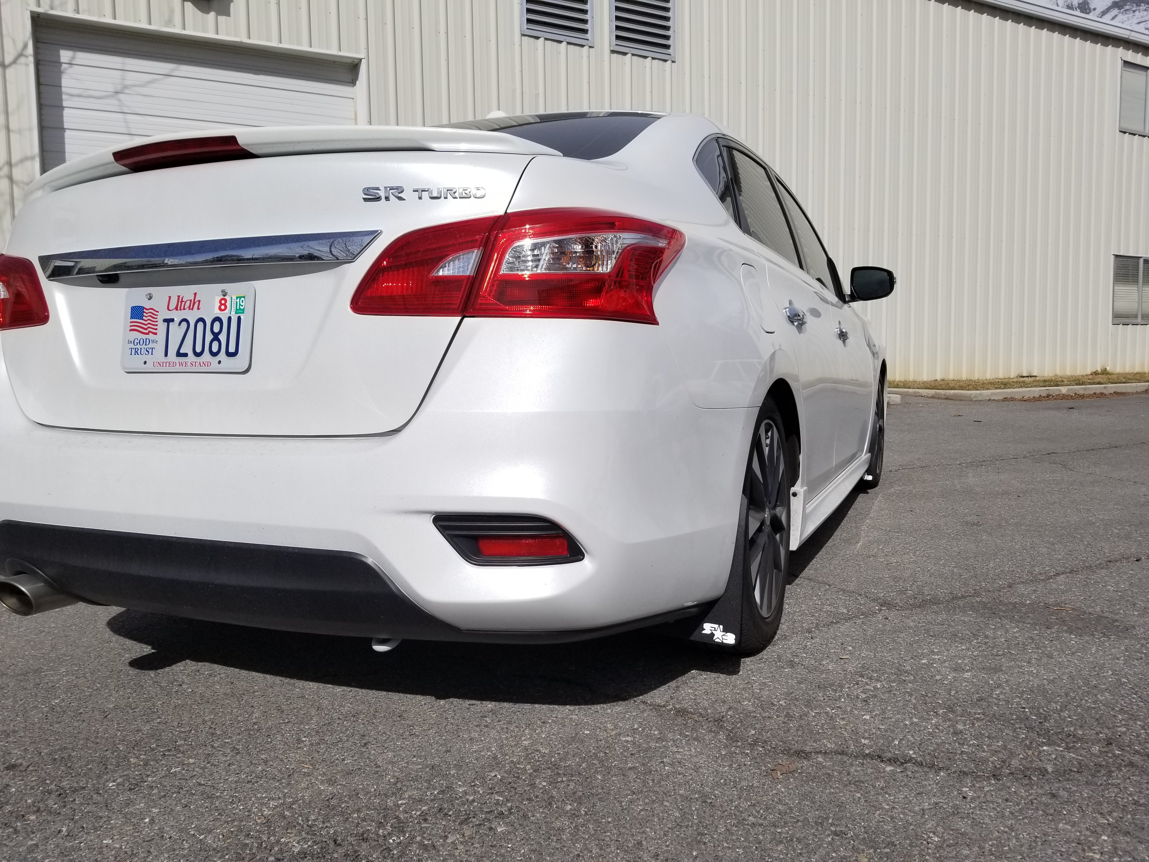 Nissan Sentra 2013-2019 Rally Mud Flaps — RokBlokz