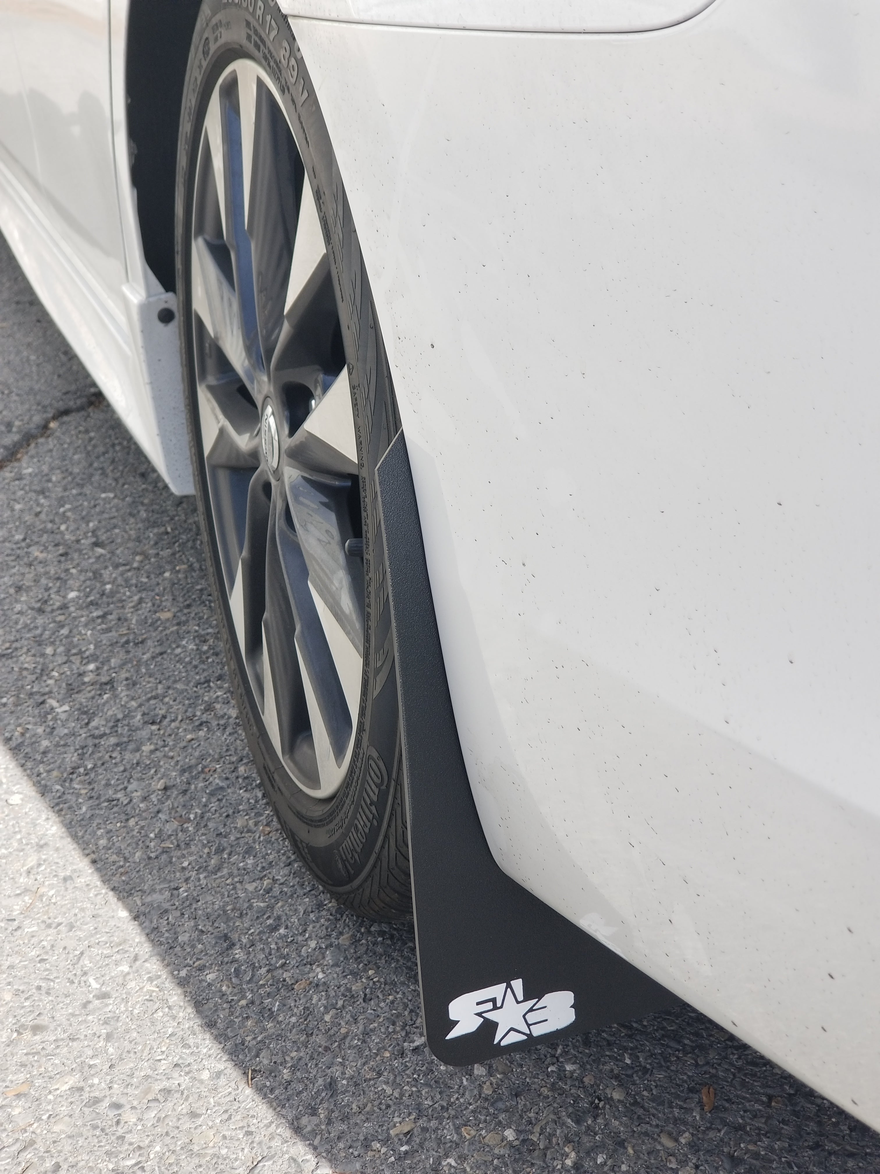 Nissan Sentra 2013-2019 Rally Mud Flaps — RokBlokz