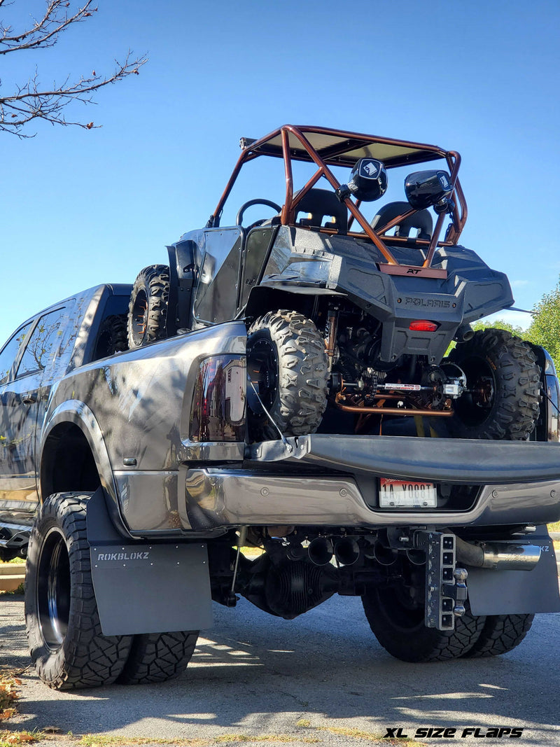 RAM 3500 Heavy Duty DRW (Dually) Step Back '10-'18 Mud Flaps