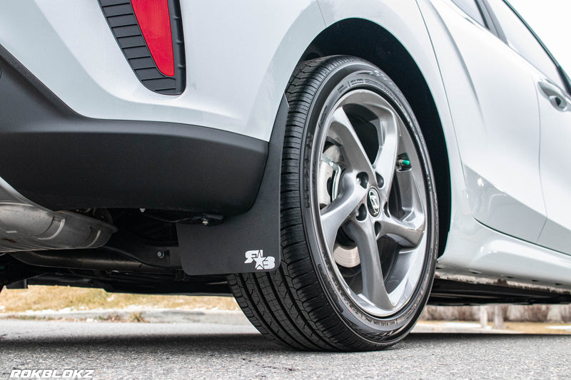 Hyundai Veloster (2nd Gen) 2019-2022 Rally Mud Flaps