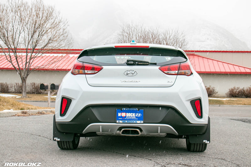 Hyundai Veloster (2nd Gen) 2019-2022 Rally Mud Flaps