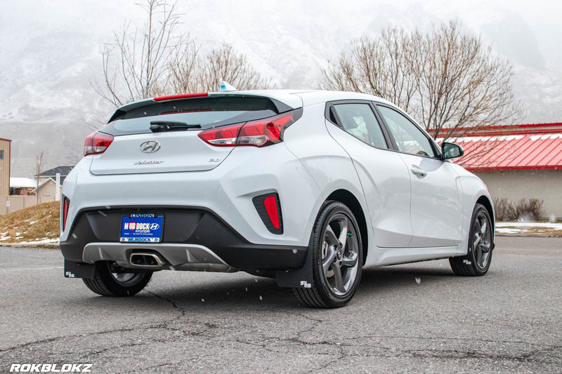 Hyundai Veloster (2nd Gen) 2019-2022 Rally Mud Flaps