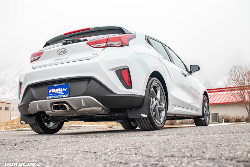 Hyundai Veloster (2nd Gen) 2019-2022 Rally Mud Flaps