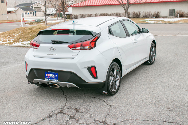 Hyundai Veloster (2nd Gen) 2019-2022 Rally Mud Flaps