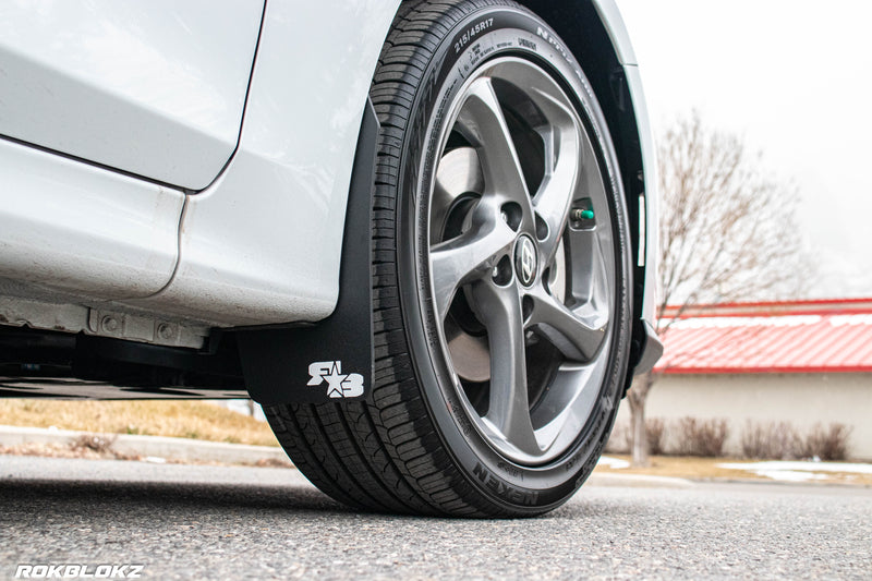 Hyundai Veloster (2nd Gen) 2019-2022 Rally Mud Flaps