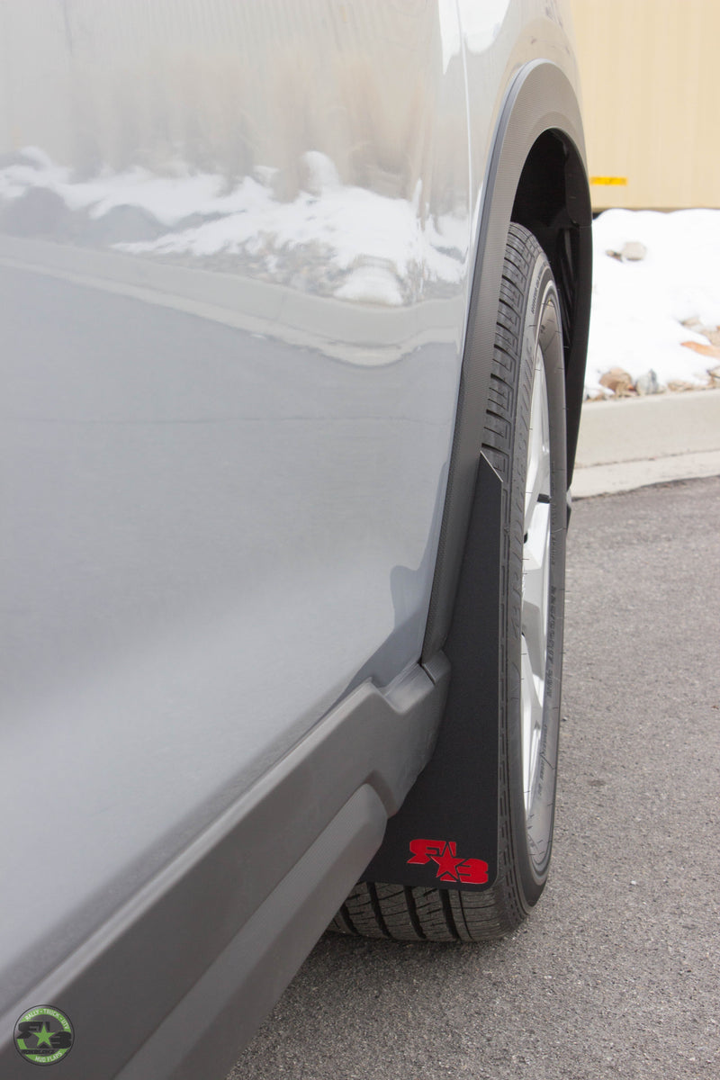 IGParts 4-Piece Mud Flap Set For 2008-2012 Subaru Forester – Front & Rear Splash Guards