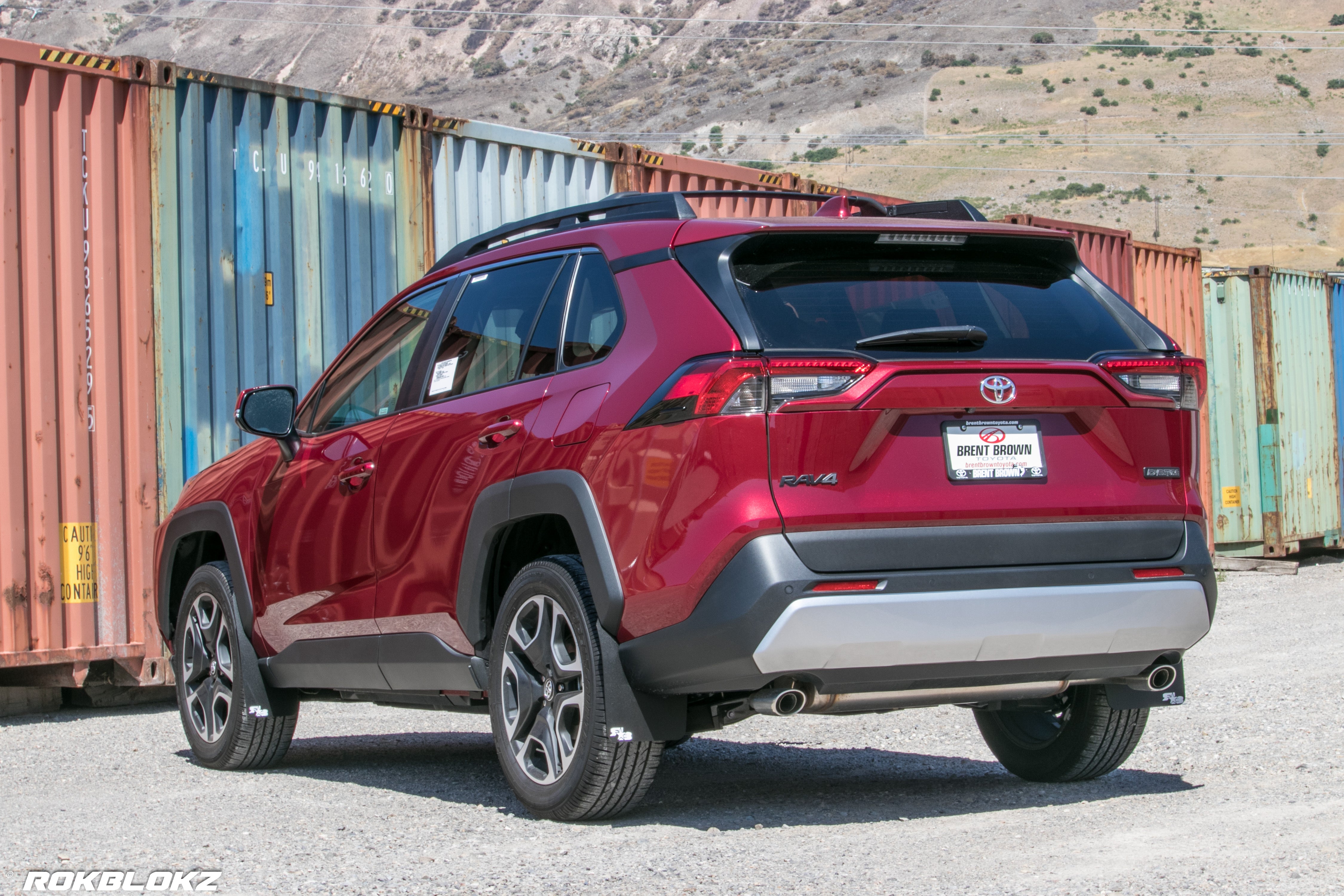 Toyota RAV4 (5th Gen) Adventure 2019+ Mud Flaps — RokBlokz