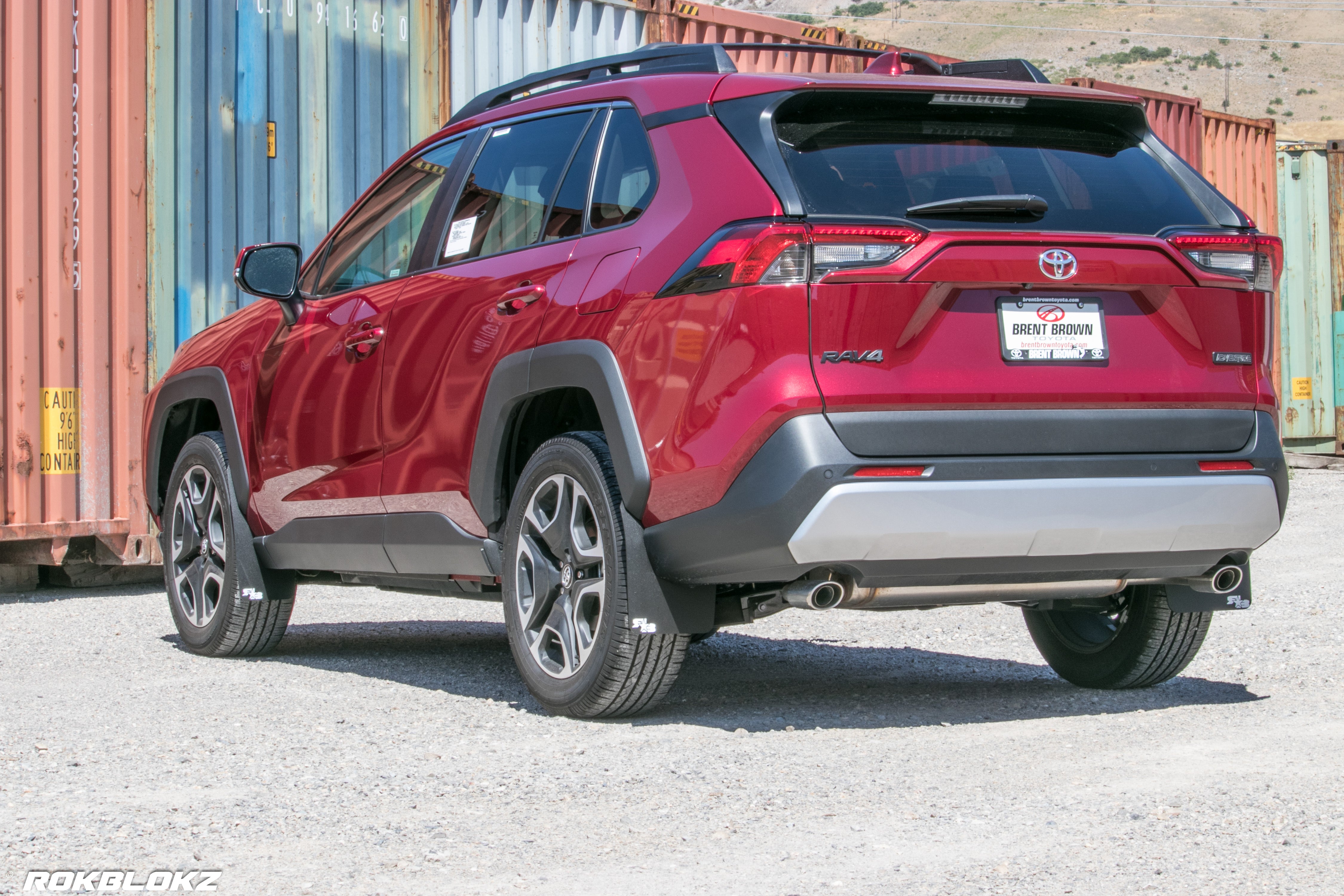Toyota RAV4 (5th Gen) Adventure 2019+ Mud Flaps — RokBlokz
