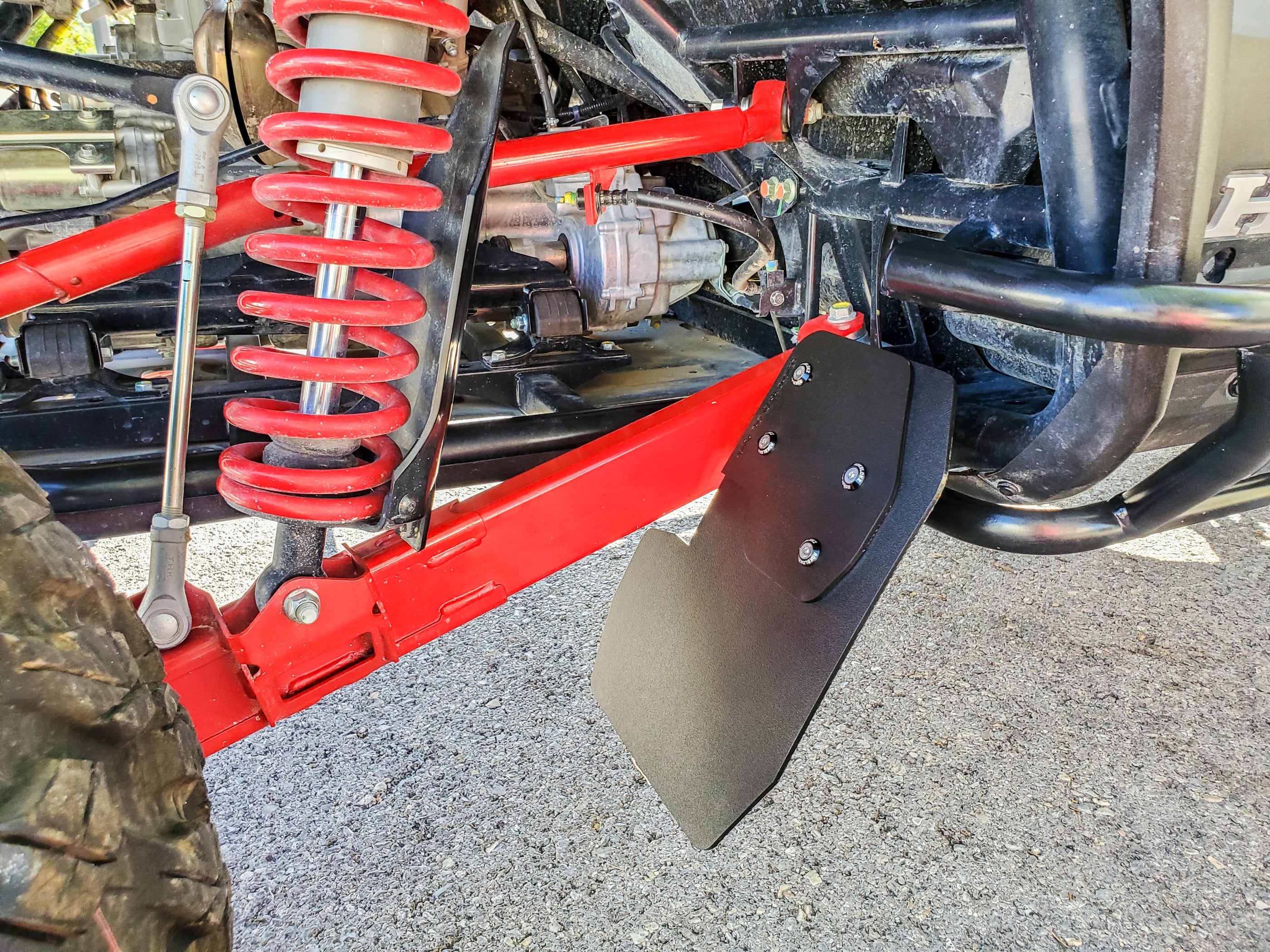 Agency Power Rear Mud Flap Trailing Arm Guard Polaris RZR XP Turbo