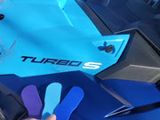 PURPLE, BRIGHT BLUE AND DEEP BLUE AGAINST POLARIS COLORS