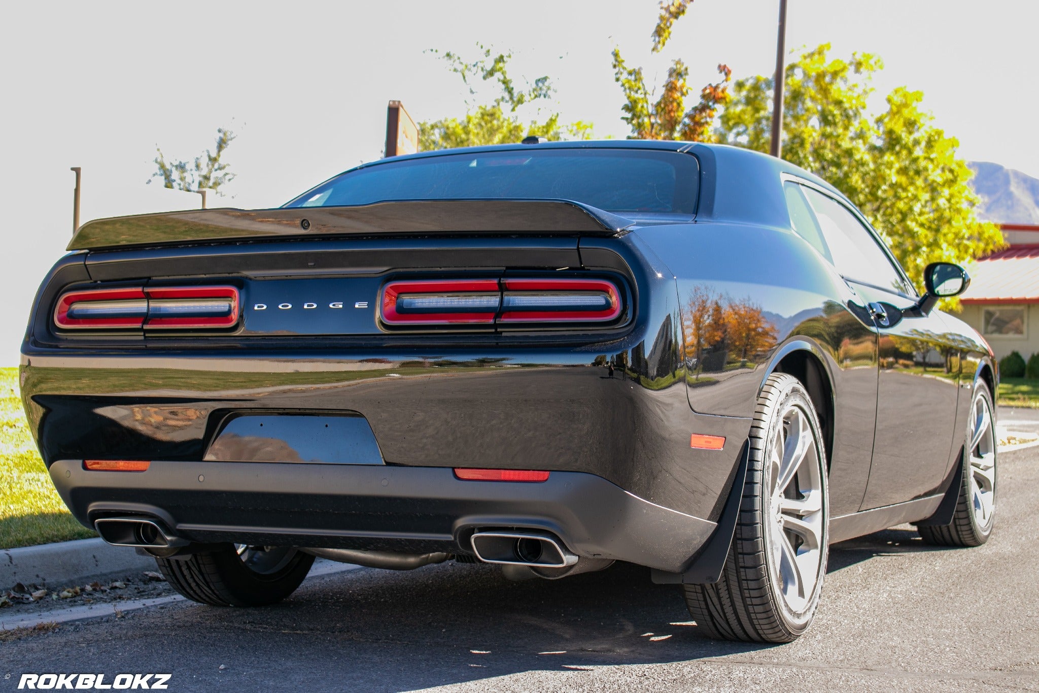 Dodge Challenger 2015-2023 Splash Guards — RokBlokz