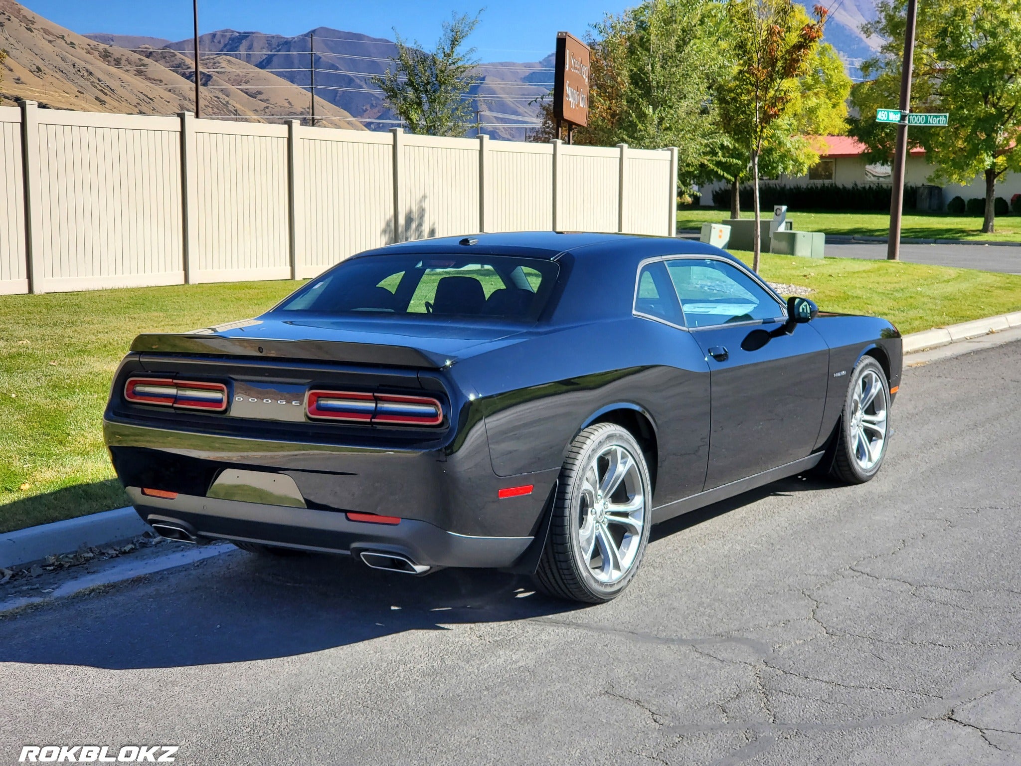 Dodge Challenger 2015-2023 Splash Guards — RokBlokz