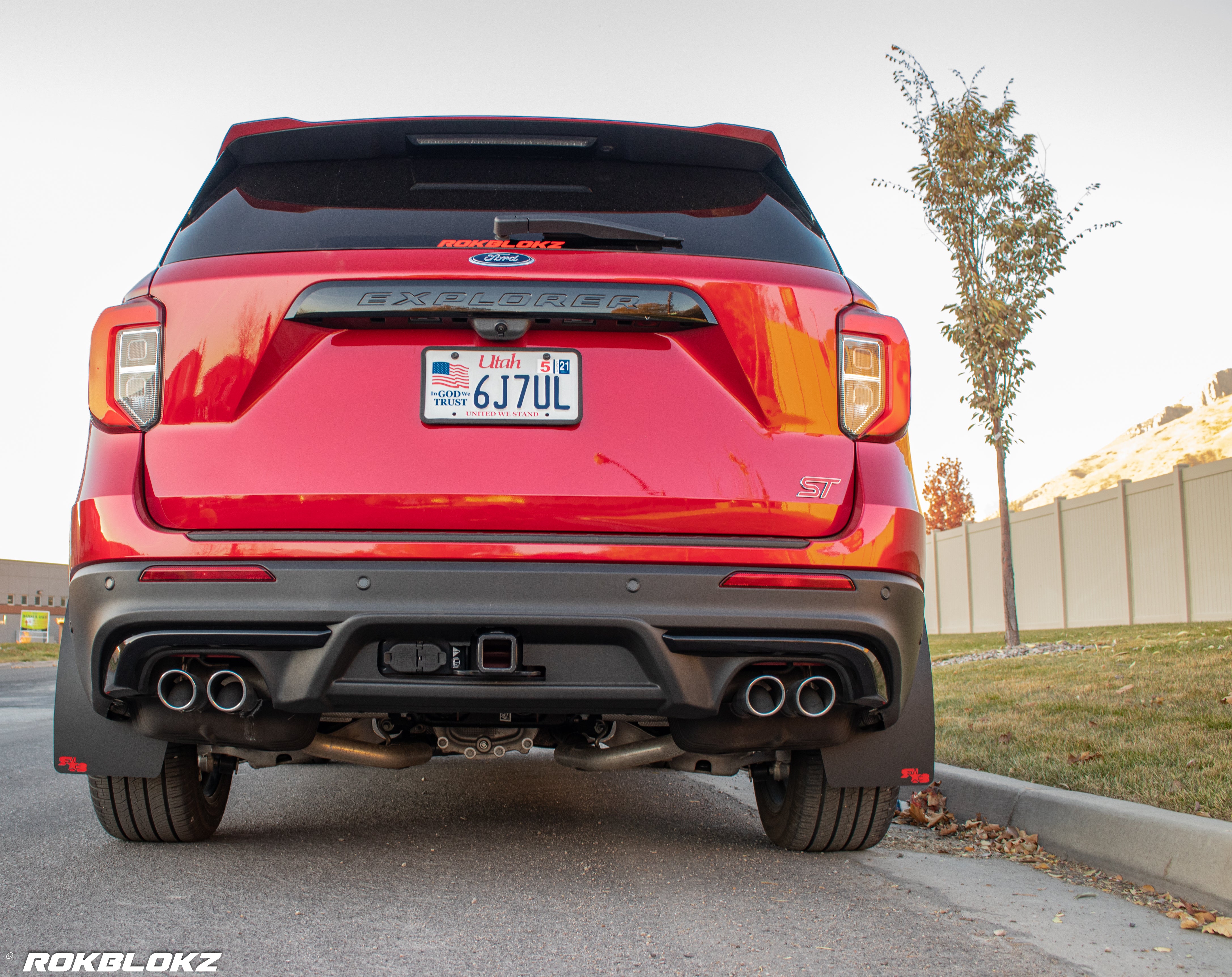 Ford Explorer 2020+ Mud Flaps — RokBlokz