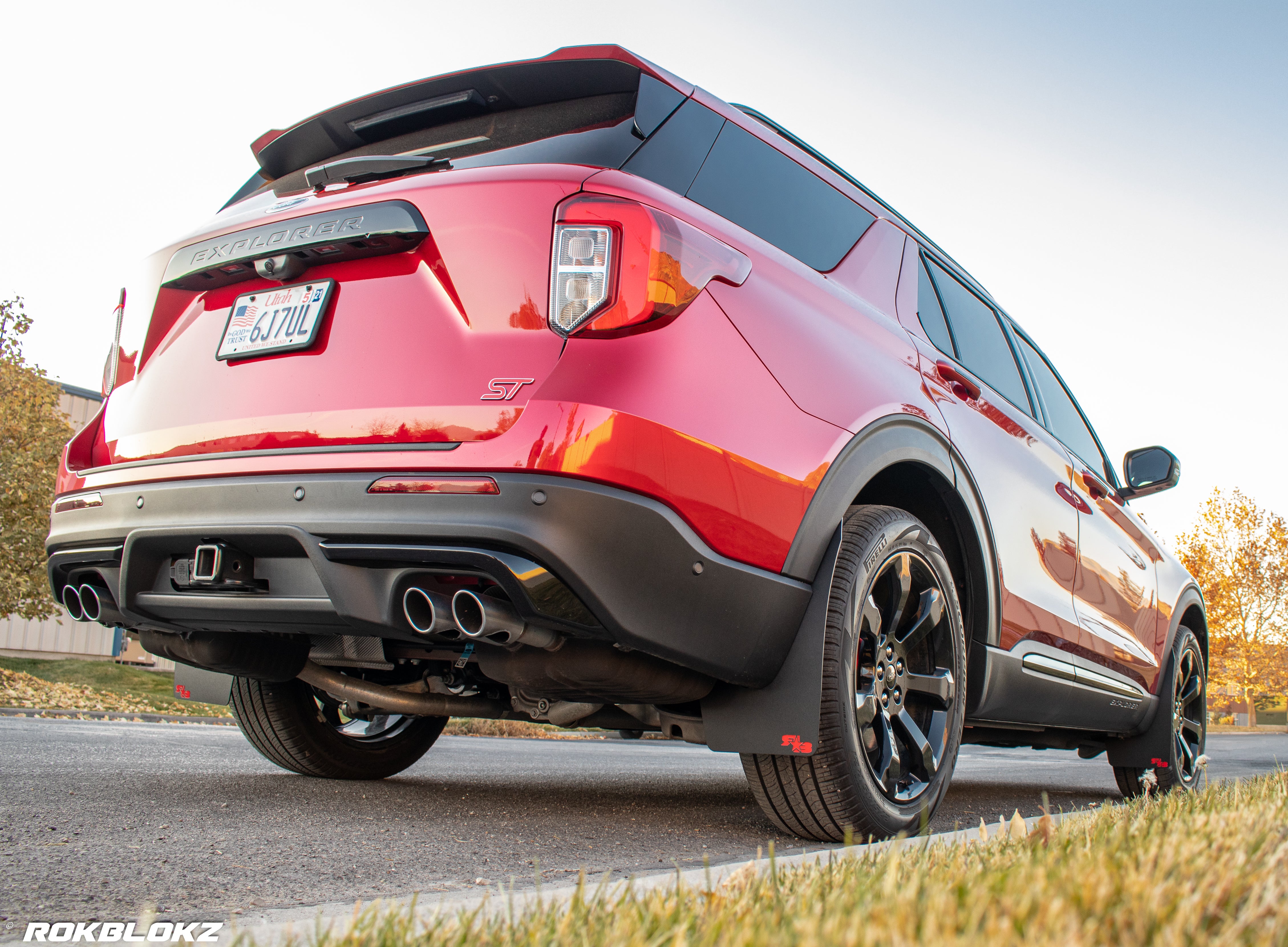 Ford Explorer 2020+ Mud Flaps — RokBlokz