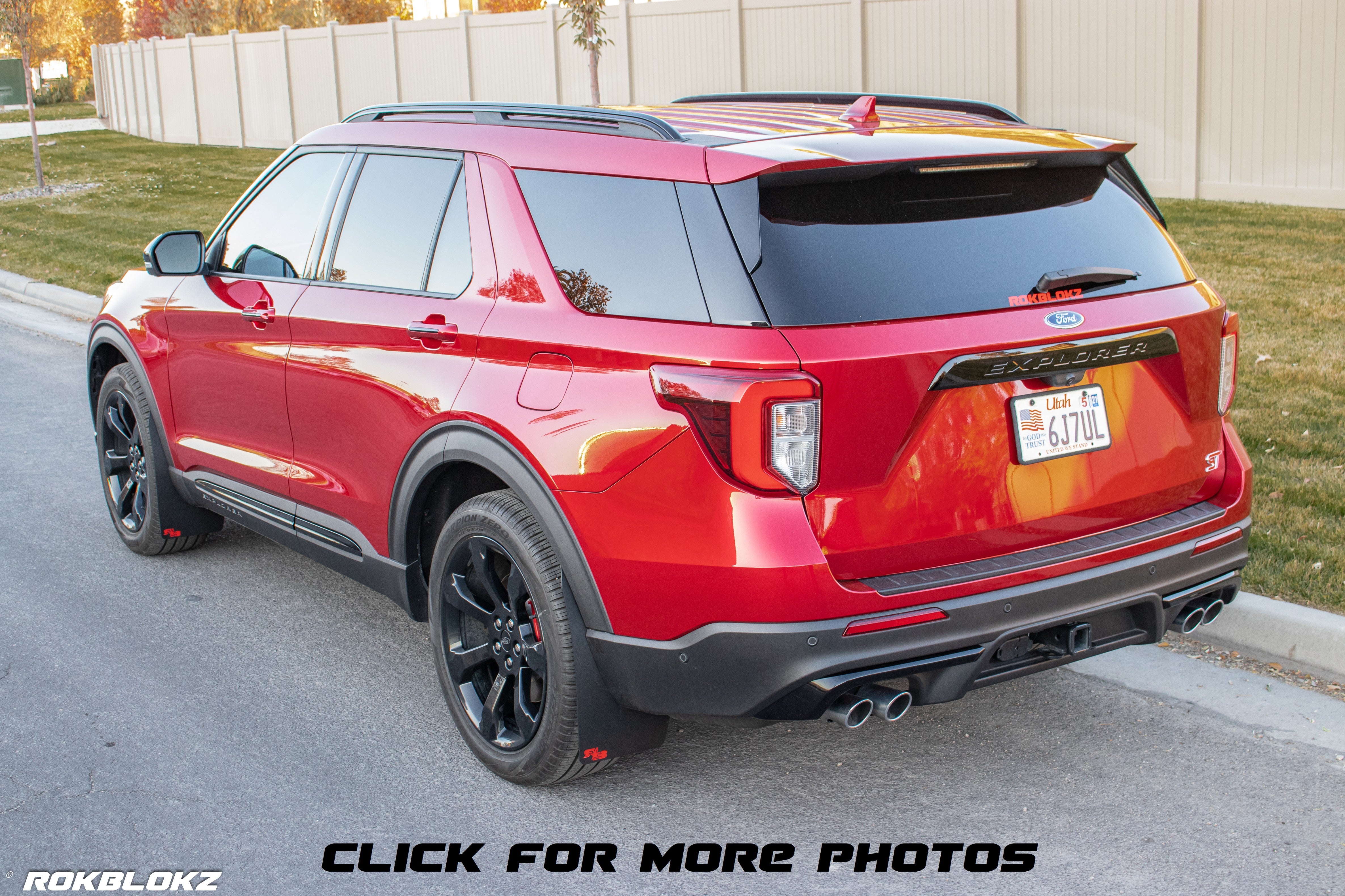 Ford Explorer 2020+ Mud Flaps — RokBlokz