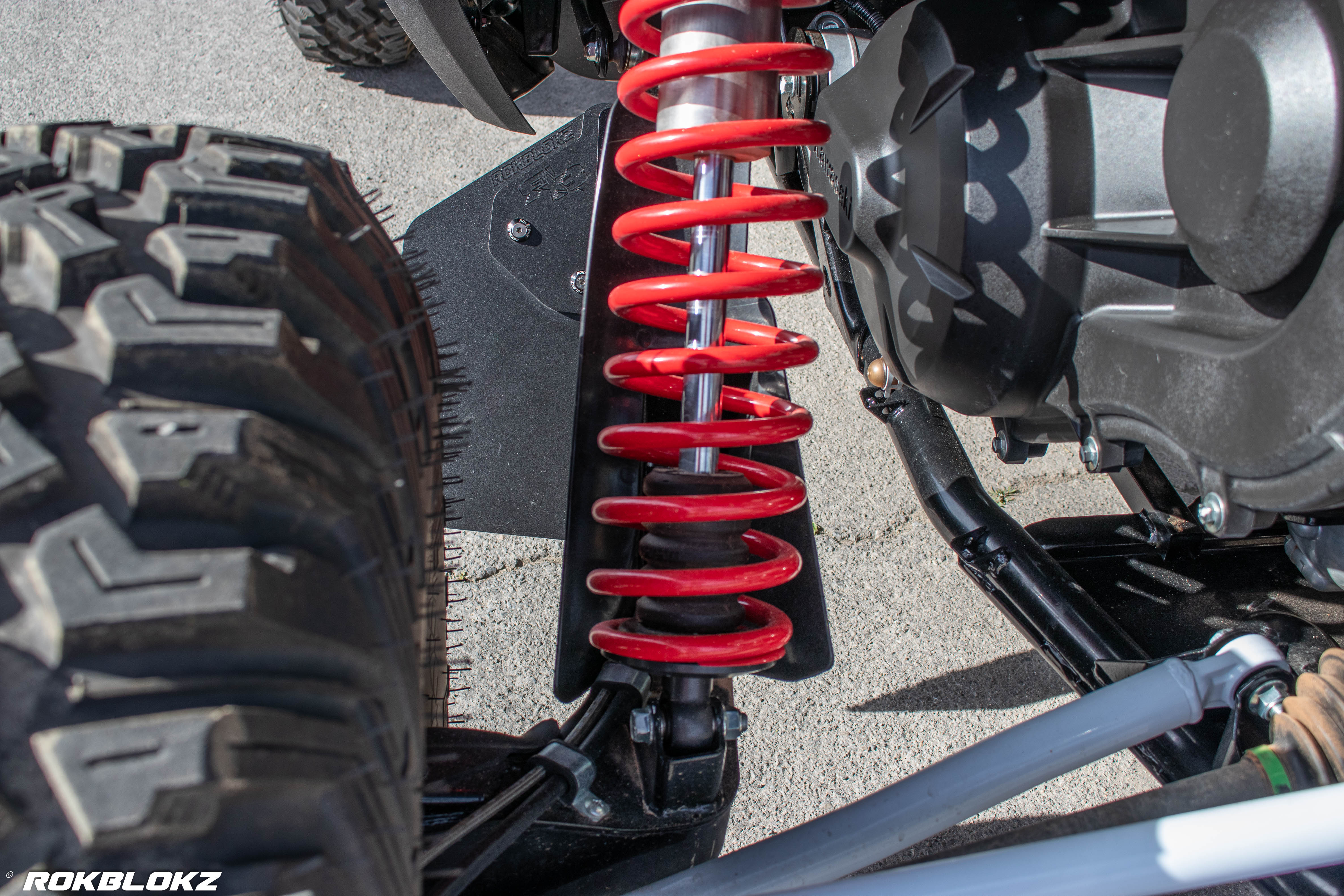 Kawasaki TERYX KRX 1000 Trailing Arm Mud Flaps — RokBlokz