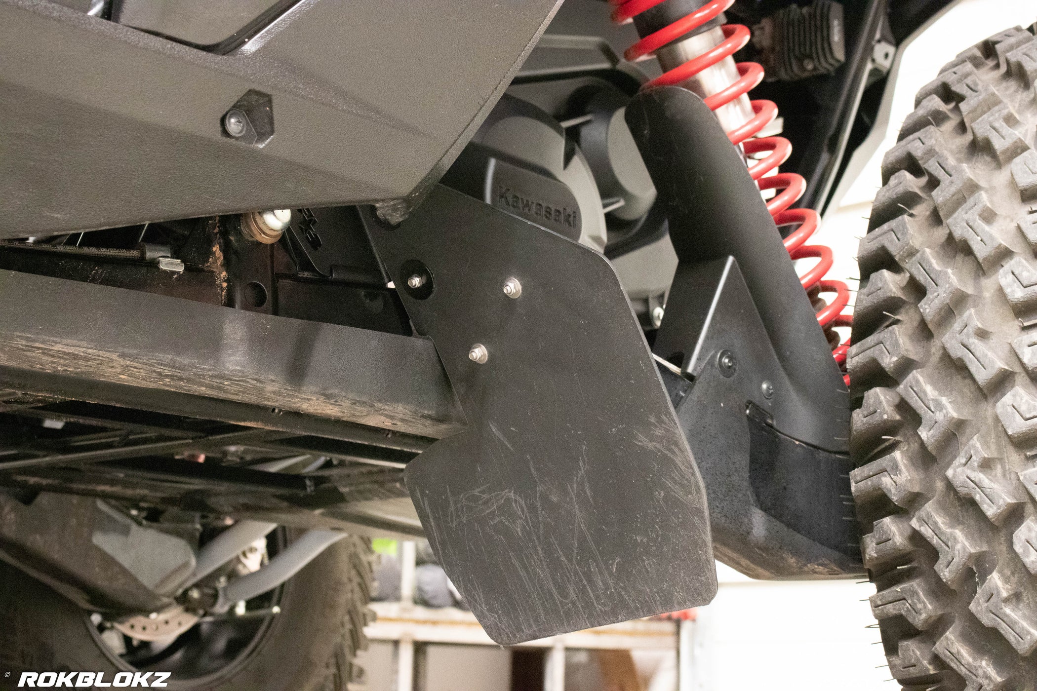 Kawasaki TERYX KRX 1000 TRAILING ARM GUARDS (Pair) — RokBlokz
