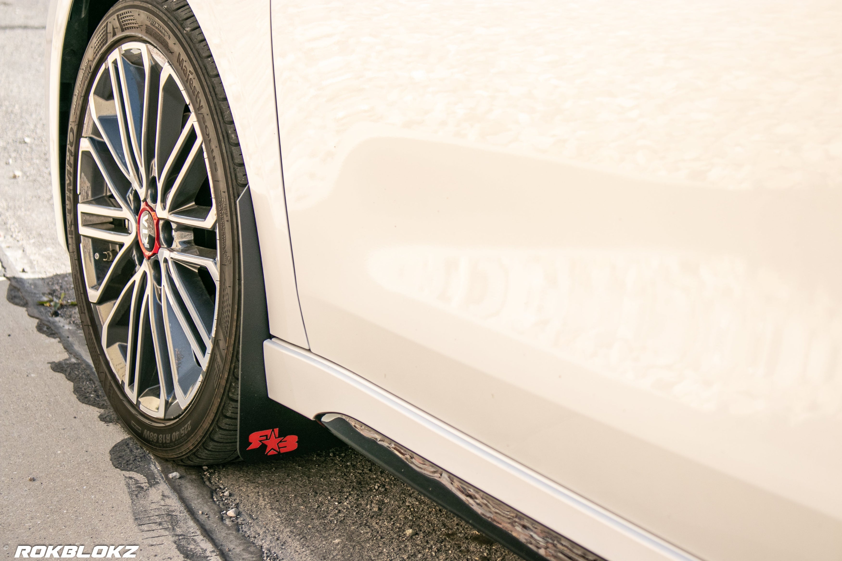 2019+ Kia Forte GT Rally Style Mud Flaps — RokBlokz