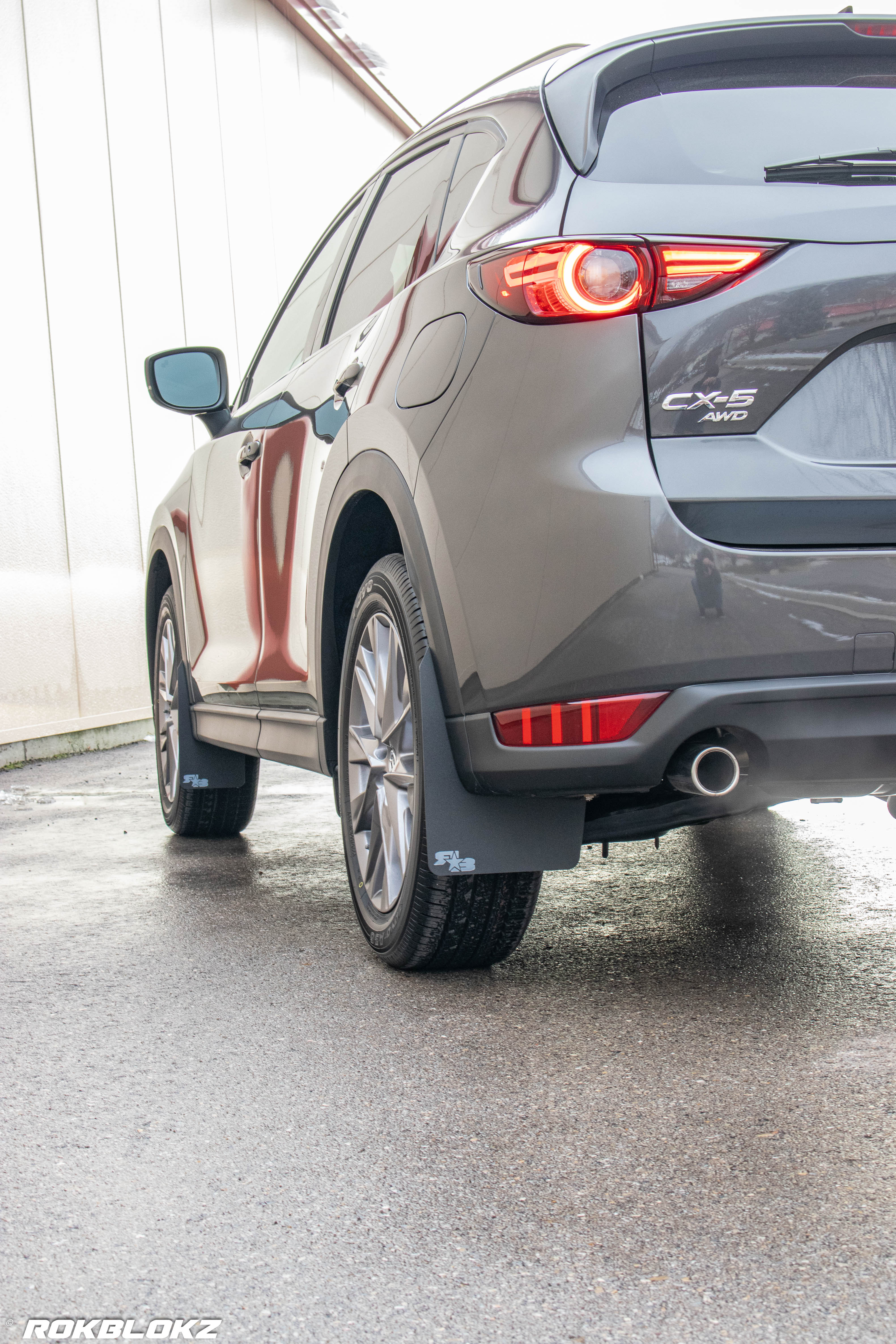 Mazda CX-5 (KF) 2017-2021 Rally Mud Flaps — RokBlokz