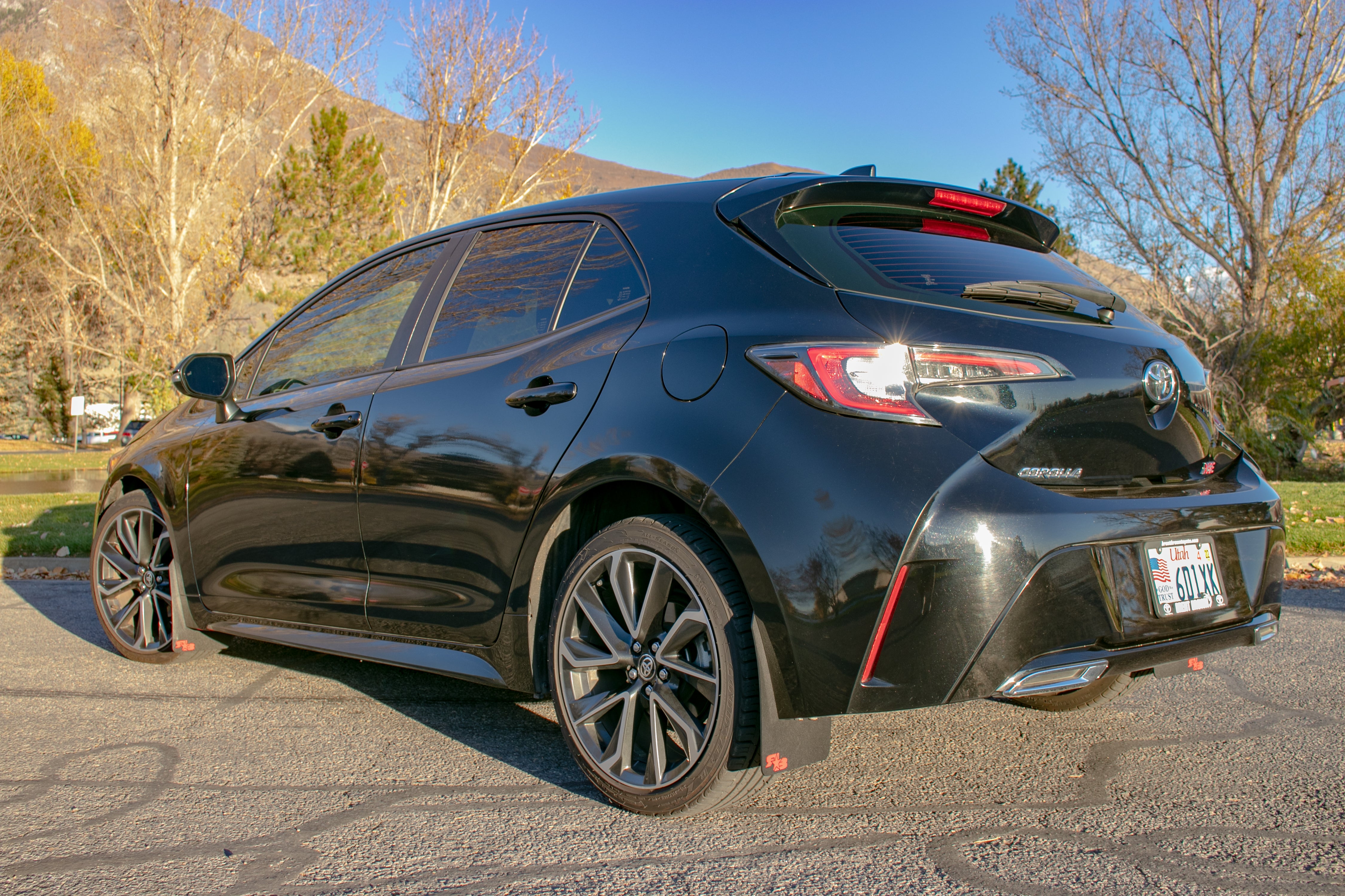 Toyota Corolla Hatchback 2019+ Rally Mud Flaps — RokBlokz
