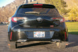 2020 Toyota Corolla ft Rokblokz Rally Mud Flaps in Black w/ Red Logos