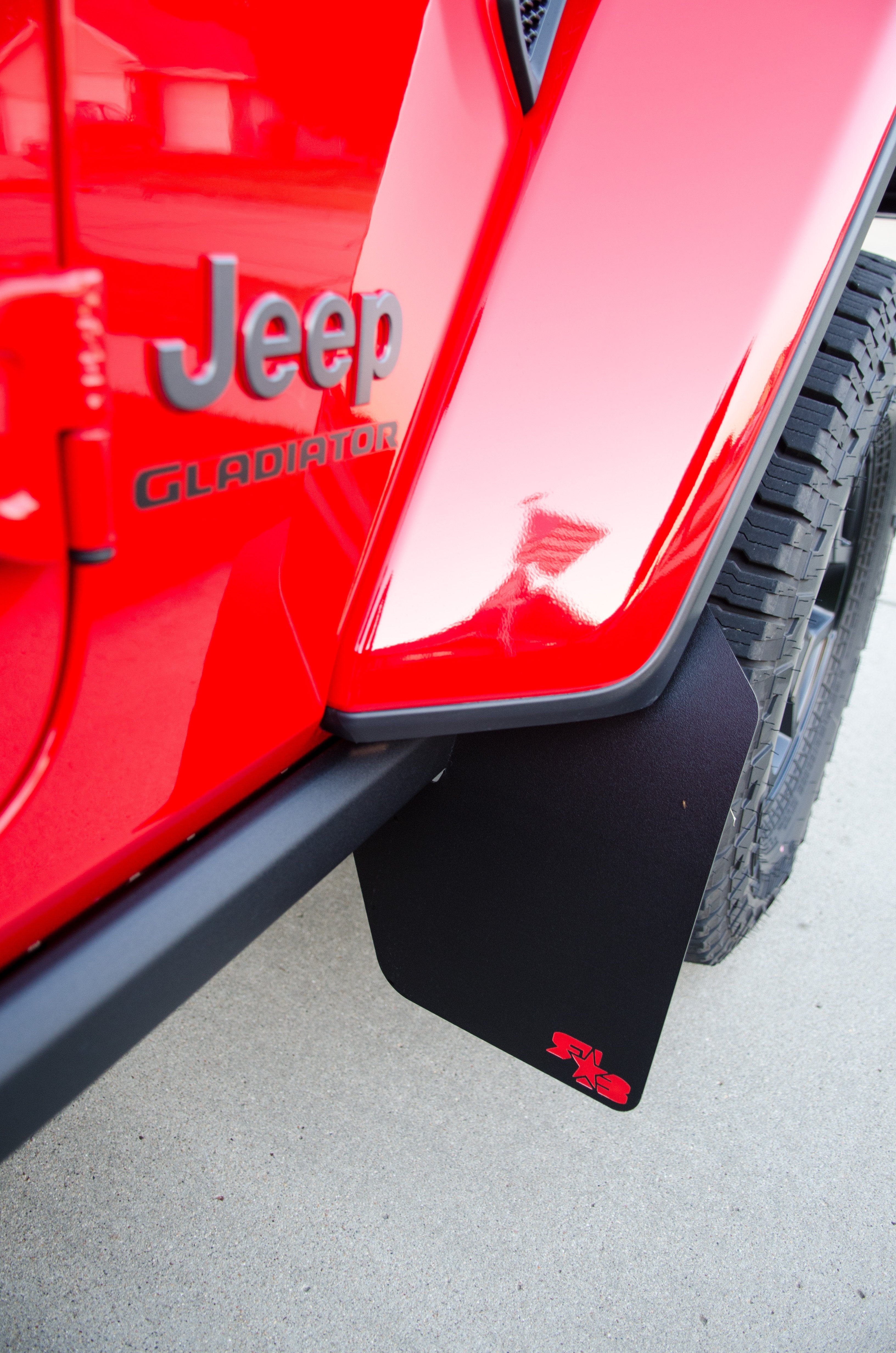 Jeep Gladiator (JT) 2020+ Mud Flaps - FRONT ONLY — RokBlokz