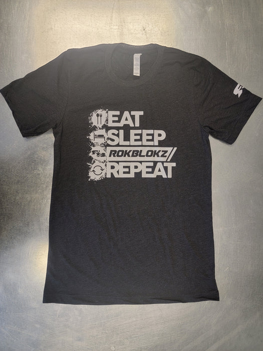 Rokblokz EAT SLEEP REPEAT T-Shirt