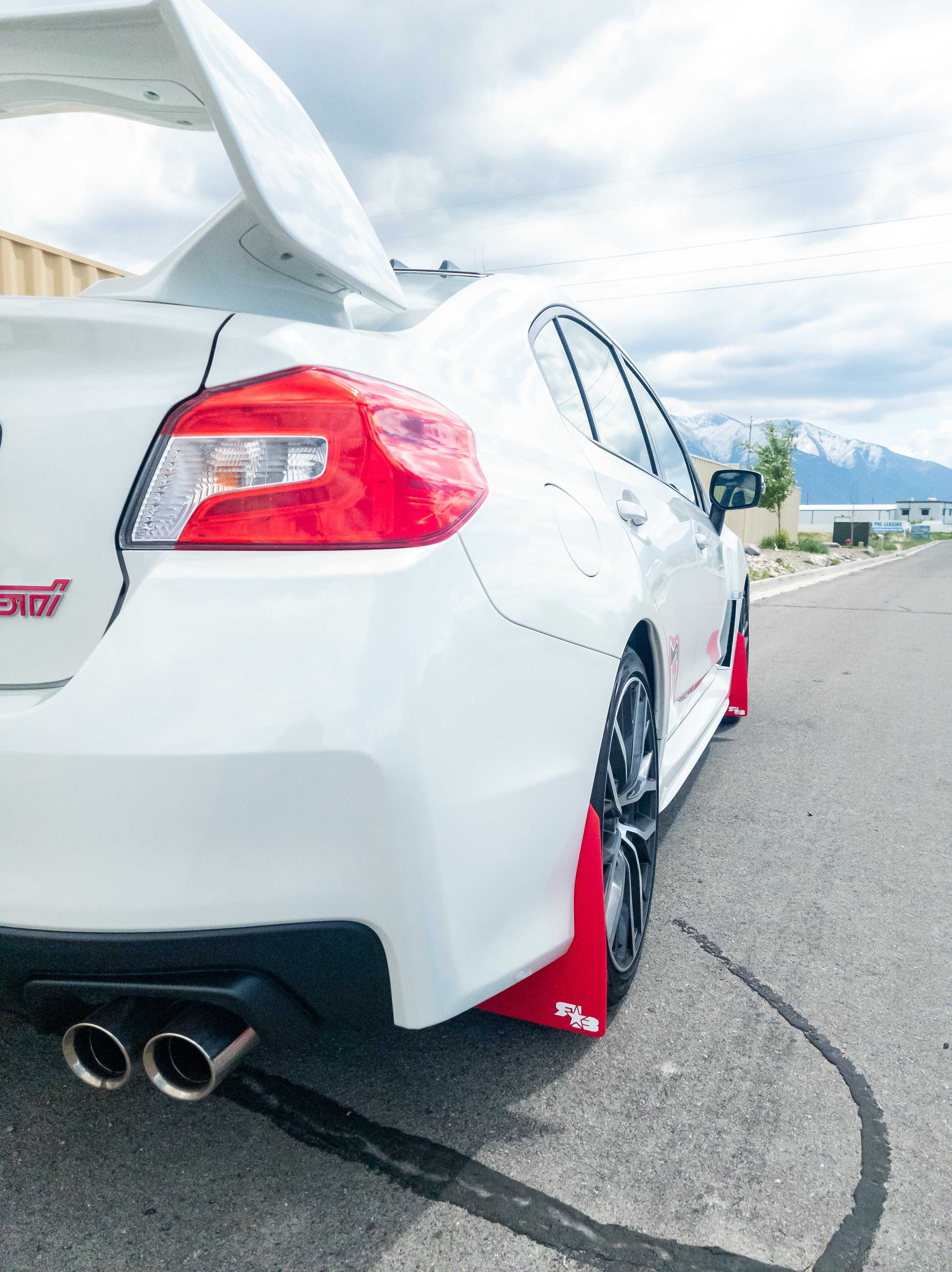 Subaru WRX STI Sedan (VA) 2015-2021 Rally Mud Flaps — RokBlokz
