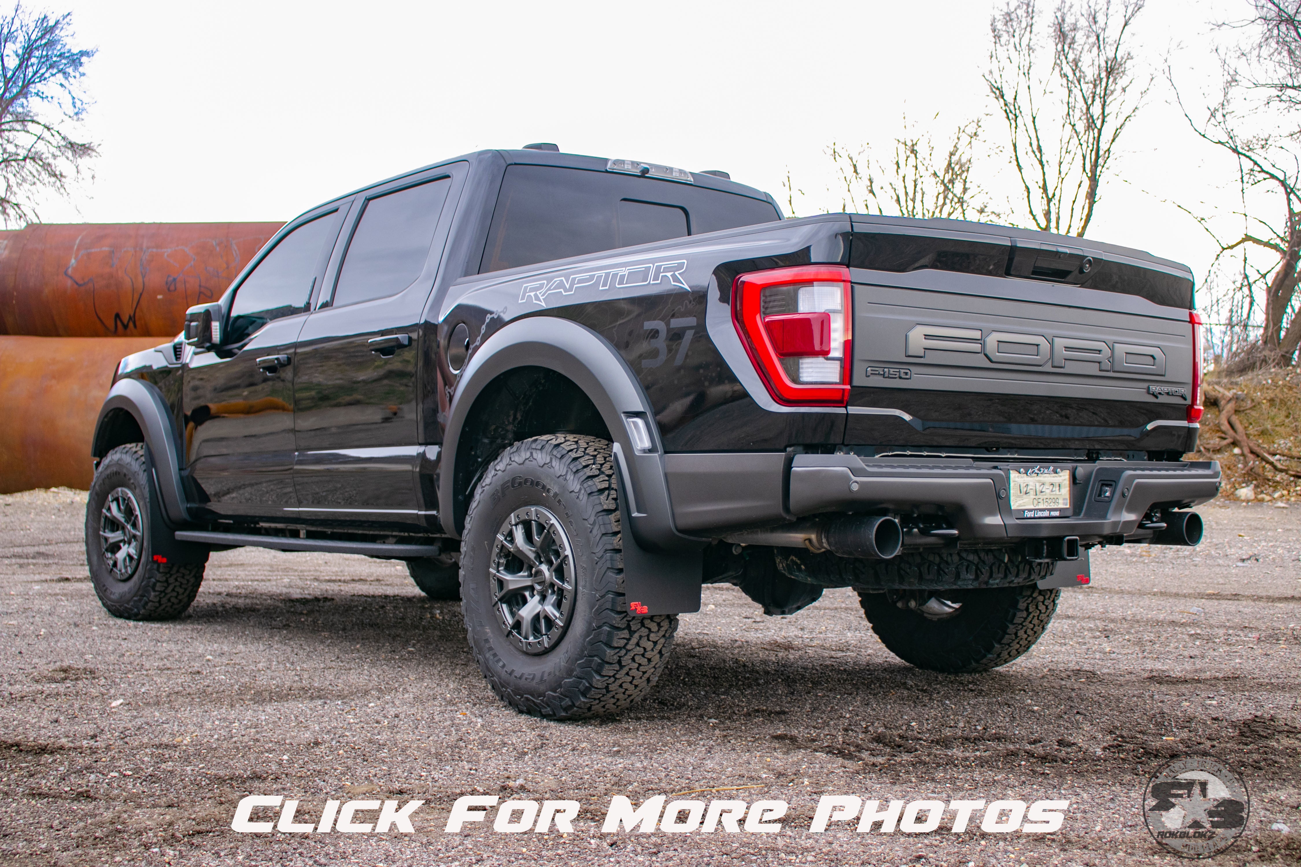 Ford F-150 RAPTOR 2021+ Mud Flaps — RokBlokz