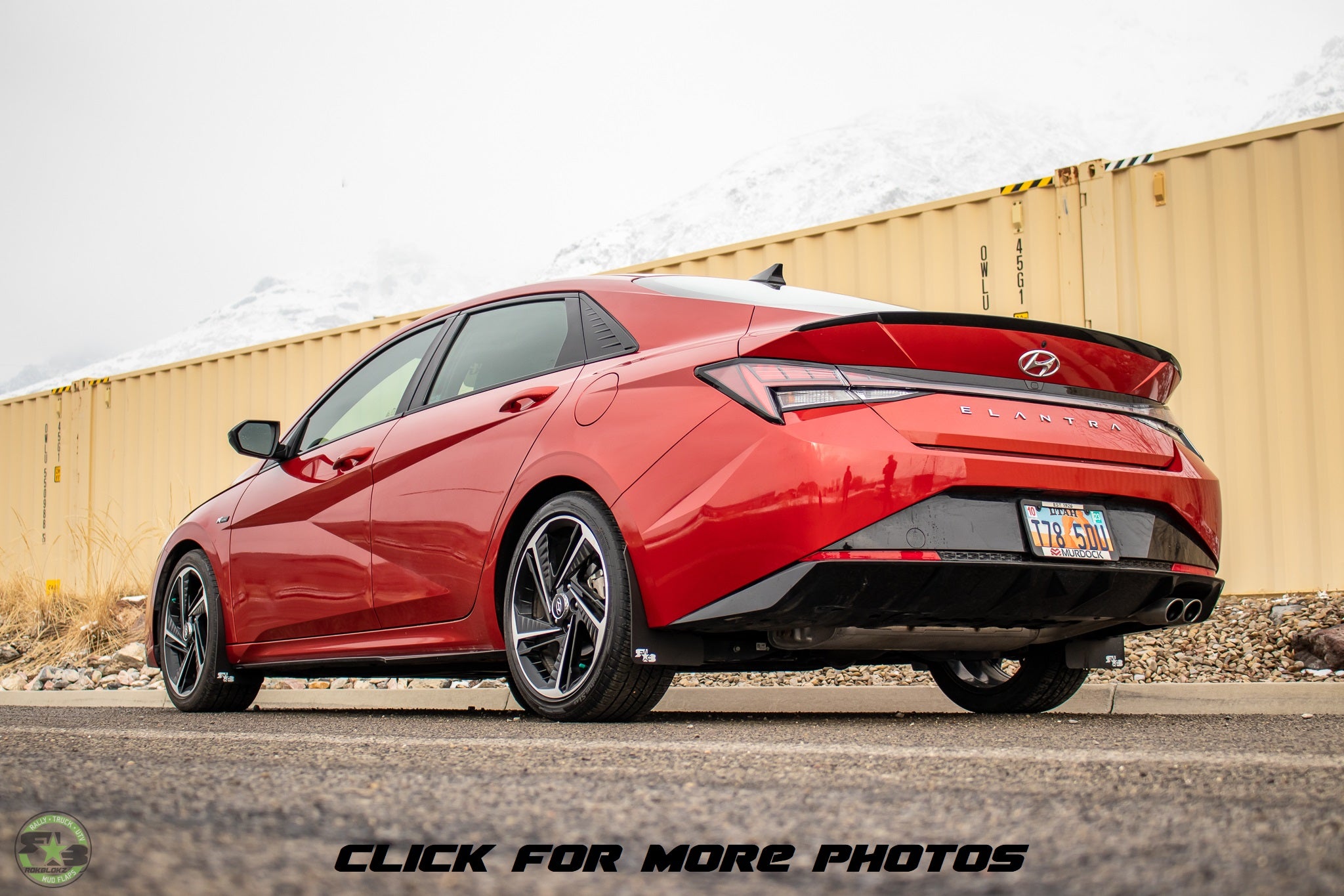 Hyundai Elantra N & N-Line Sedan 2021-2023 Mud Flaps — RokBlokz