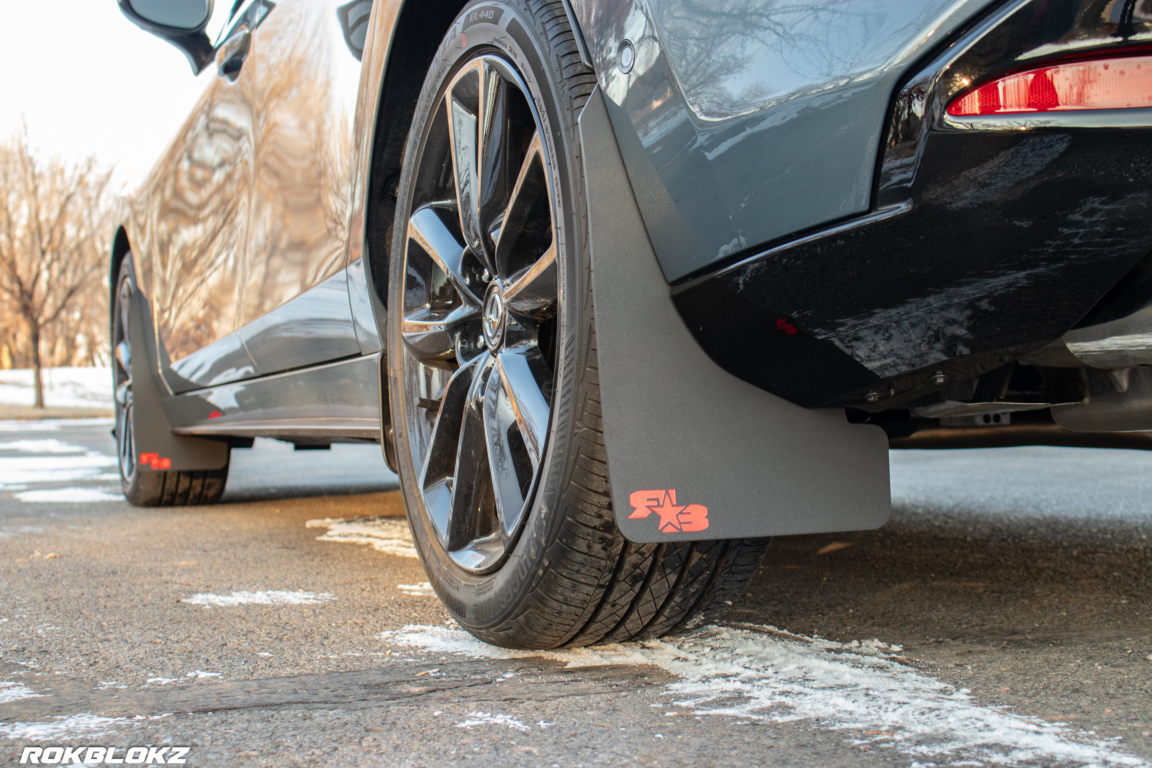 MAZDA3 Hatchback 2019+ Rally Mud Flaps — RokBlokz