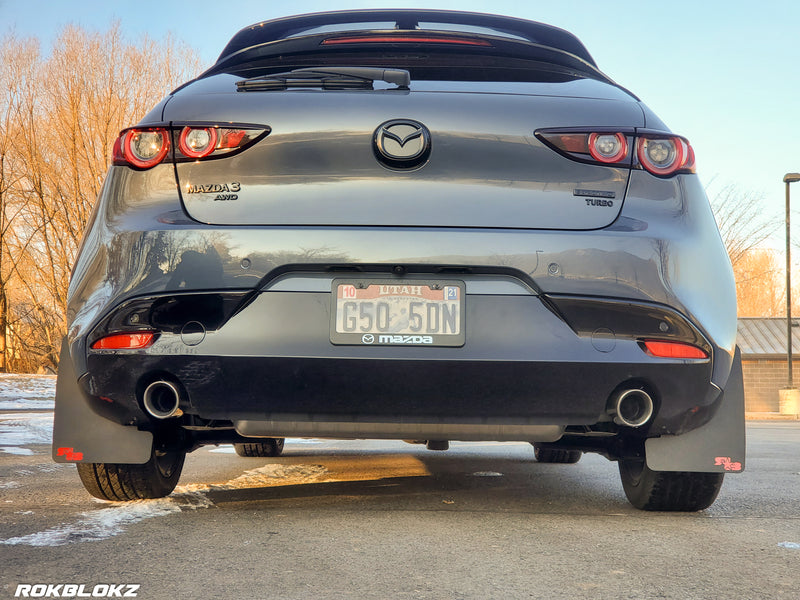 MAZDA3 Hatchback 2019+ Rally Mud Flaps