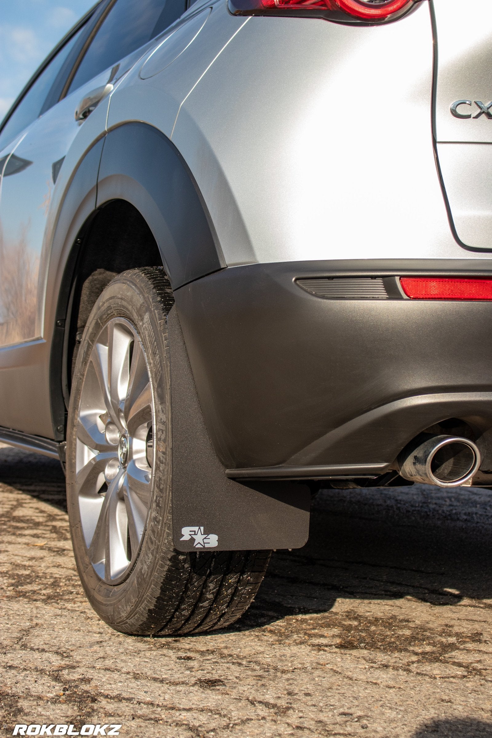 Mazda CX-30 2020+ Rally Mud Flaps — RokBlokz