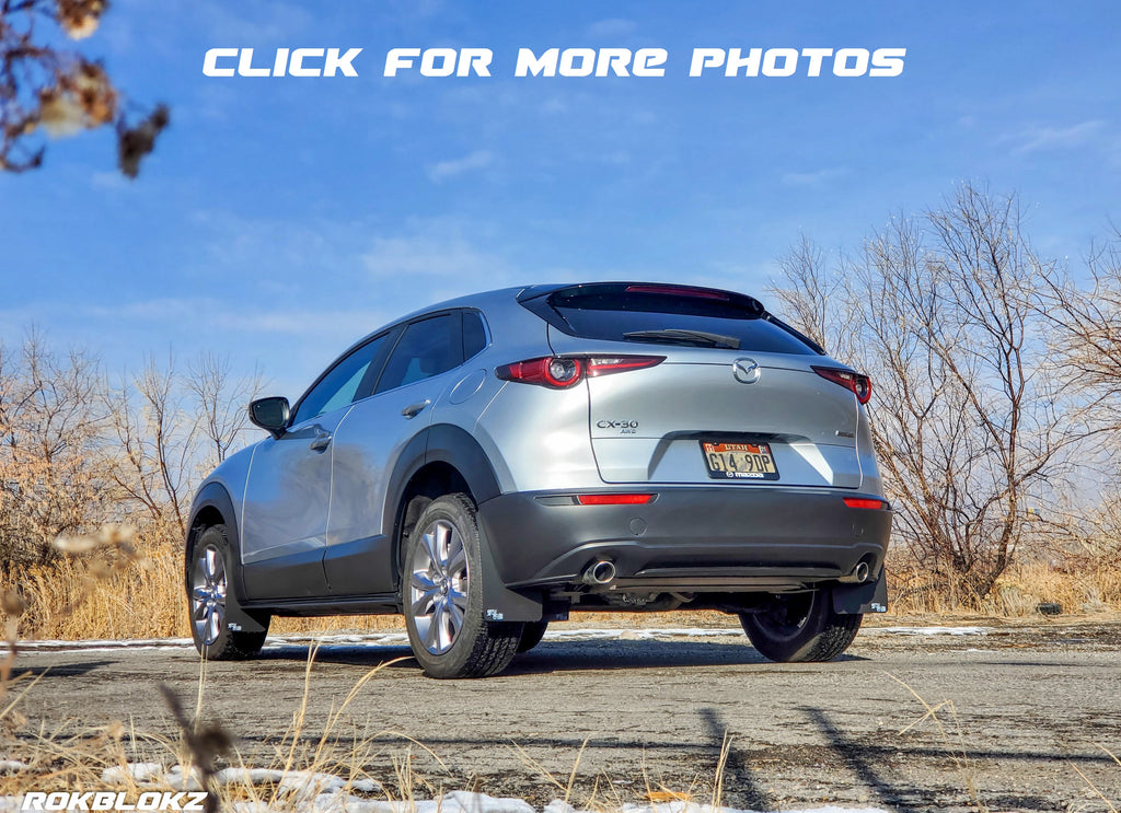 Mazda CX-30 2020+ Rally Mud Flaps — RokBlokz
