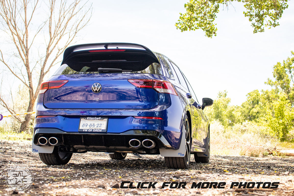 Volkswagen Golf GTI, R (MK8 ) 2022+ Rally Mud Flaps — RokBlokz