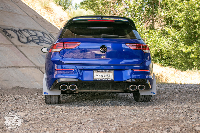 Volkswagen Golf GTI, R (MK8 ) 2022+ Rally Mud Flaps