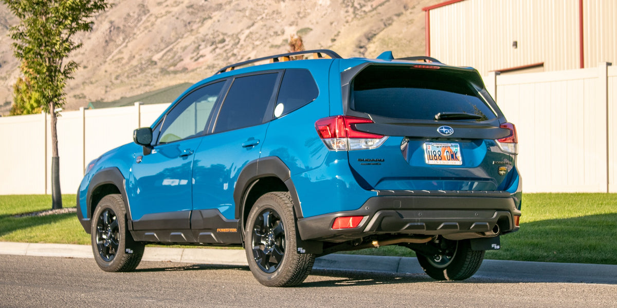 Subaru Forester WILDERNESS 2022+ Rally Mud Flaps — RokBlokz