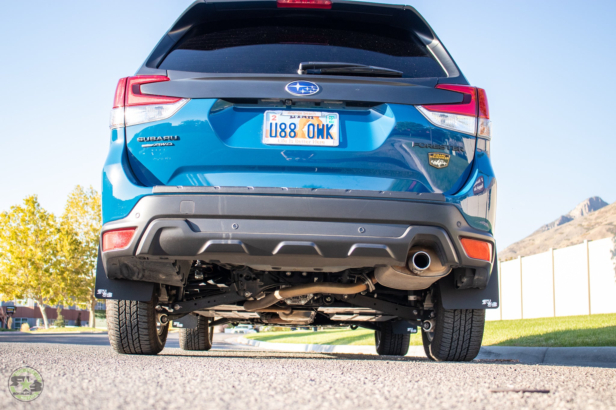 Subaru Forester WILDERNESS 2022-2024 Rally Mud Flaps — RokBlokz