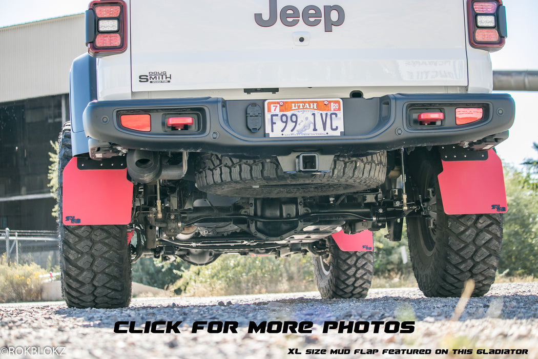 Jeep Gladiator (JT) 2020+ Mud Flaps - REAR ONLY