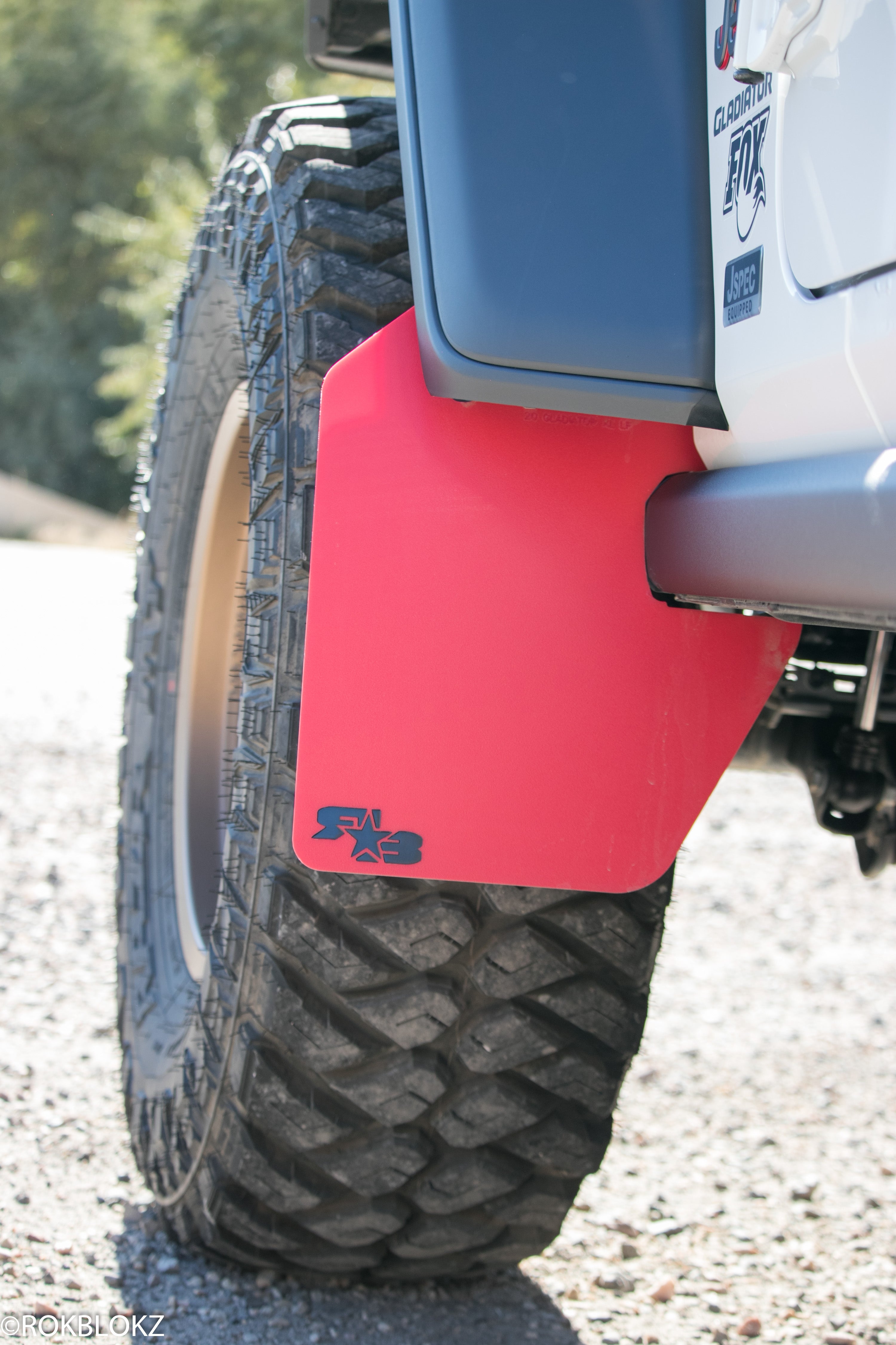 Jeep Gladiator (JT) 2020+ Mud Flaps - FRONT ONLY — RokBlokz